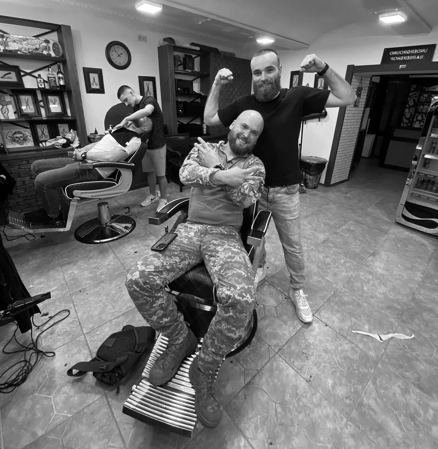 Клієнт Underground Barbershop