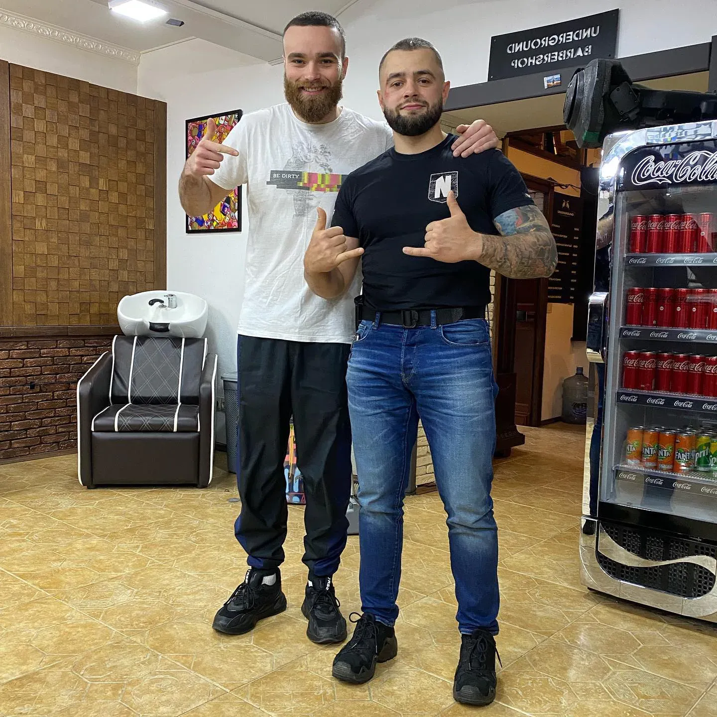 Клієнт Underground Barbershop